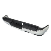 DURAFORCE For RAM 1500 2019-2023 Complete Chrome Rear Bumper Assembly Dual Exhaust New