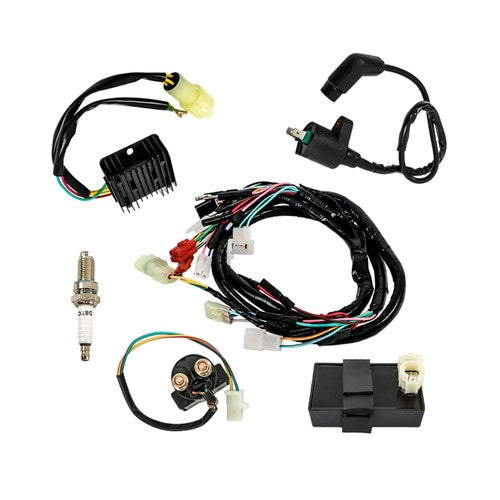 DURAFORCE For Honda FourTrax 300 TRX300FW 4x4 CDI Ignition Coil Spark Plug Wire Harness