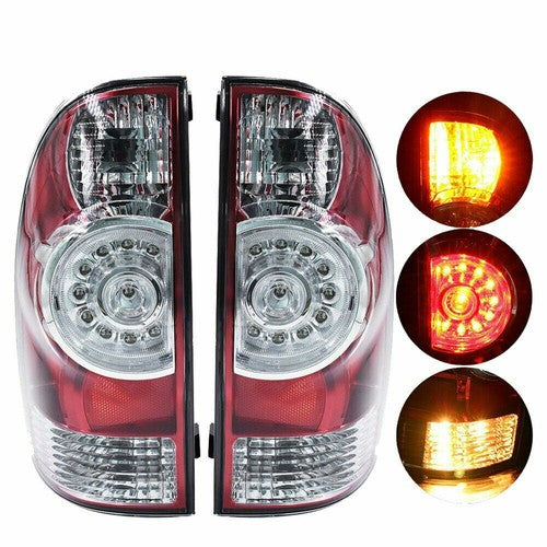 DURAFORCE Tail Lights Left+Right Rear LED Brake Lamps Fit For Toyota Tacoma 2005-2015 New
