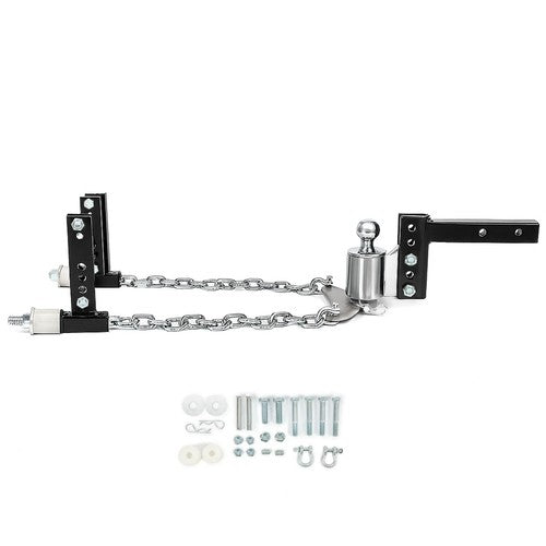 DURAFORCE 1 X 36 Inch Trailer Door Zinc Cam Bar Lock Kit Hinged Hasp Latch Handle