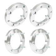 DURAFORCE Wheel Spacers 4x156 1" 131mm M12x1.5 Silver 4Pcs For Polaris Polaris RZR 2015+