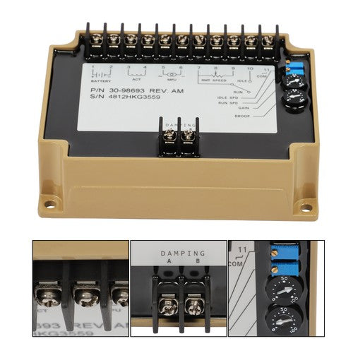 DURAFORCE Control Governor 3098693 Speed Controller for Cummins QSK19 CM2350 K105 KTA19