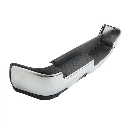 DURAFORCE For RAM 1500 2019-2023 Complete Chrome Rear Bumper Assembly Dual Exhaust New