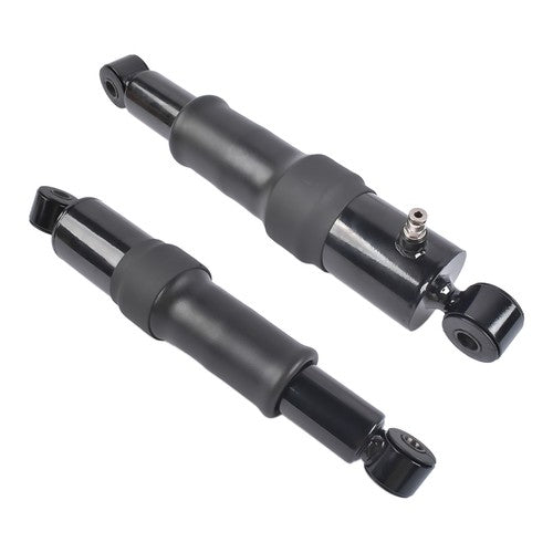 DURAFORCE Pair Rear Steel Air Ride Shocks Suspension For Harley-Davidson Touring 1980-2023