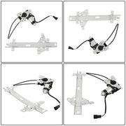 DURAFORCE Power Window Regulator RL&RR w/ Motor For Buick Century 97-05 741-709 741-710