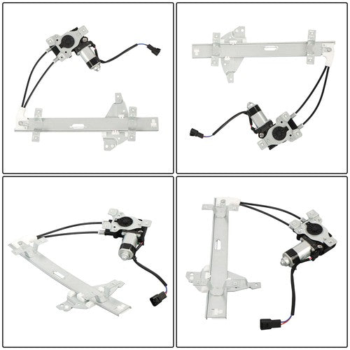 DURAFORCE Power Window Regulator RL&RR w/ Motor For Buick Century 97-05 741-709 741-710