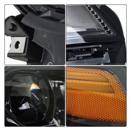 DURAFORCE Passenger/Right Side Fit For Jeep Cherokee 2019-2022 Projector Headlamp Assembly