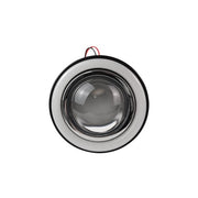 DURAFORCE 3 inch Projector Fog Light Lamps CCFL White Halo Angel Eyes Rings for Dodge
