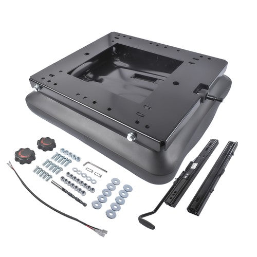 DURAFORCE Seat Suspension Kit with Seat Slider for ZeroTurn Lawn Mower Tractor Forklift