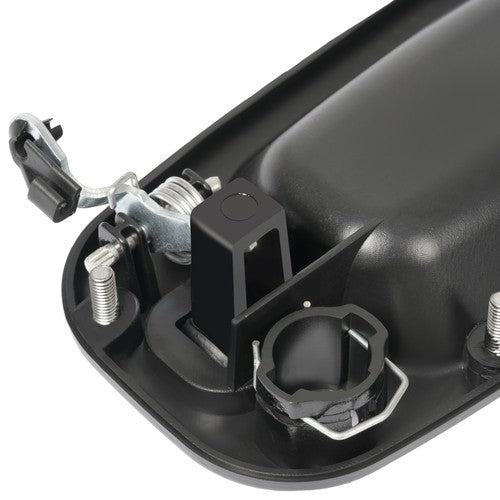2Pc Front Outer Door Handle Set for Chevy Silverado 1500 1999-2007 Glossy Black