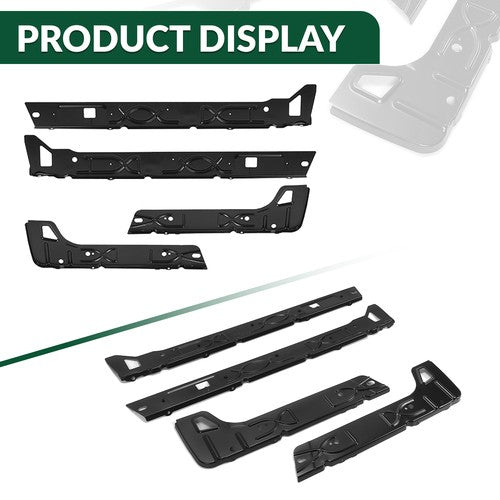 DURAFORCE Inner Rocker Panels FOR 99-07 Chevy Silverado GMC Sierra 1500/2500/3500 Crew Cab