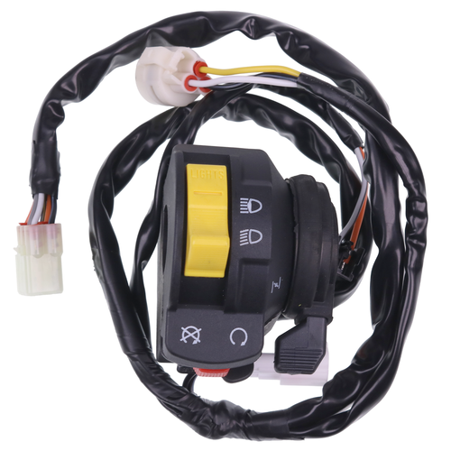DURAFORCE Left Handle Start Stop Switch Headlight for Suzuki Quadsport Z400 LTZ400 2003-04