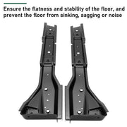 DURAFORCE For 97-06 Jeep Wrangler TJ Full Body Mounts Torque Boxes Box Floor Supports Pair
