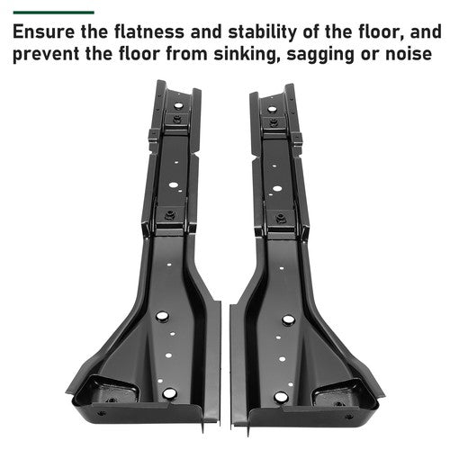 DURAFORCE For 97-06 Jeep Wrangler TJ Full Body Mounts Torque Boxes Box Floor Supports Pair