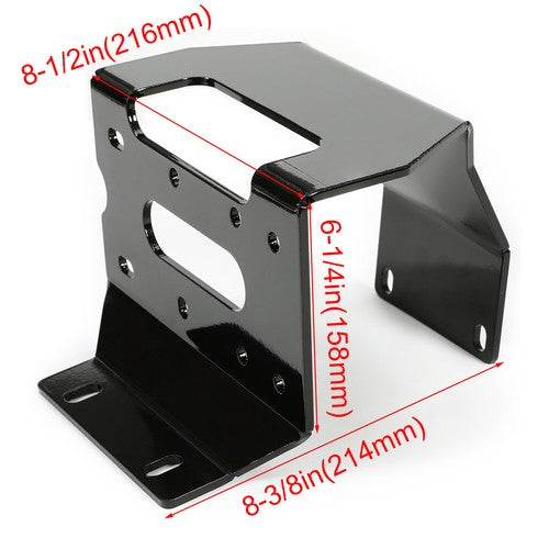 Steel Winch Mounting Plate for Honda Pioneer 1000 1000-5 2016-2024