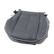 DURAFORCE Driver Bottom Seat Cover For Hummer H3 2006-2009 2010 Black Leather Replacement