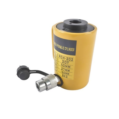 DURAFORCE 20Tons 2'' Stroke Single-Acting Hollow Plunger Hydraulic Cylinder RCH-202 RCH202