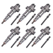 DURAFORCE 6Pcs Diesel Fuel Injectors For Cummins Automotive 8.9L ISL ISC Engines 5579409PX