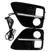 DURAFORCE LED DRL Turn Signal Fog Lights Lamps w/Wiring for 2015-2017 for Subaru WRX STI