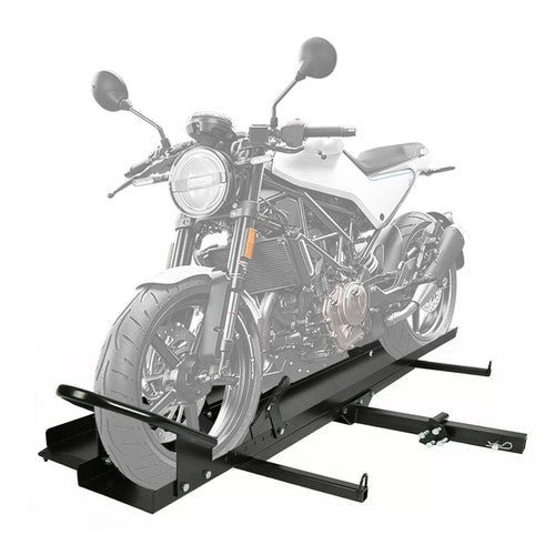 DURAFORCE Motorcycle Carrier Hitch Mount Dirt Bike Rack 2inch Trailer Scooter Hauler Ramp