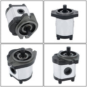 DURAFORCE Hydraulic Gear Pump 2-9 GPM 9 Tooth Spline Shaft, CCW Cast Iron, SAE A-2 Bolts