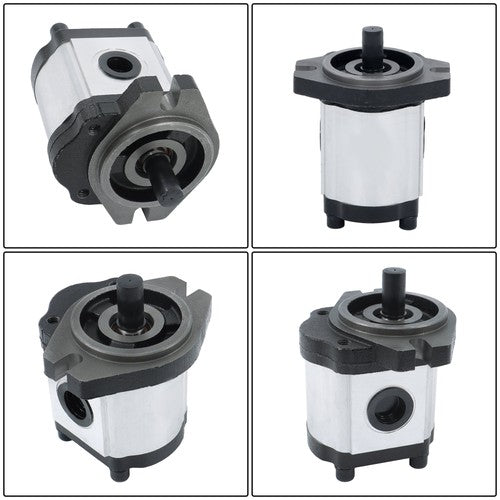 DURAFORCE Hydraulic Gear Pump 2-9 GPM 9 Tooth Spline Shaft, CCW Cast Iron, SAE A-2 Bolts