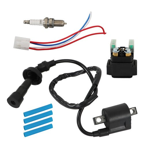DURAFORCE Ignition Coil Starter Relay Solenoid For Yamaha Grizzly 660 YFM660F 4x4 2002-08