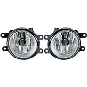 DURAFORCE Pair Fog Lights Assembly Wiring+Switch+Cover For 15-16 Toyota Yaris 8122002110