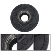 DURAFORCE Idler Hub Round Spindle Kit Trailer Hub Kit With Bearing Kit For 5 Lug × 4.5"