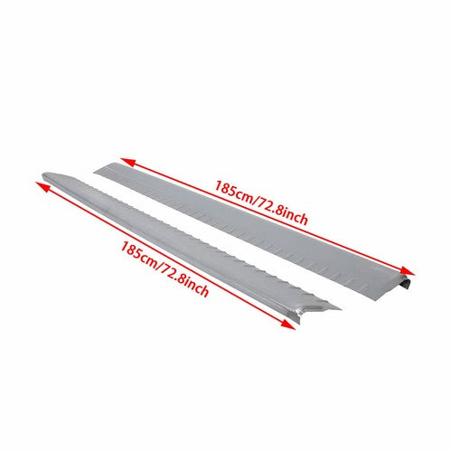 DURAFORCE Extended Cab Slip on Rocker Panels +Cab Corners For Chevy Silverado Sierra 99-07