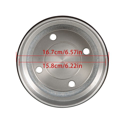 DURAFORCE For Club Car DS Precedent Golf Cart 1995+ Brake Drums And Brake Shoe Kit 2004+