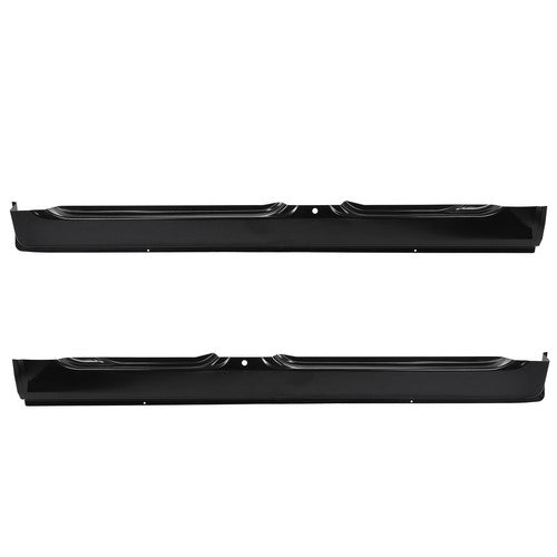 Left Right Rocker Panel for Dodge Ram Quad Cab 1500 2500 3500 2002 2008 Black