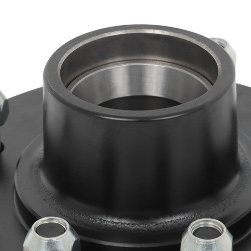 DURAFORCE 2 Sets For 8-lug 6.5" Trailer Hub Kit and Square #42 Spindles-8 Pieces/set