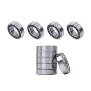 DURAFORCE 10× 6206-2RS 30mm×62mm×16mm Double Rubber Seals Deep Groove Ball Bearing