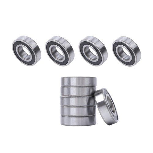 DURAFORCE 10× 6206-2RS 30mm×62mm×16mm Double Rubber Seals Deep Groove Ball Bearing