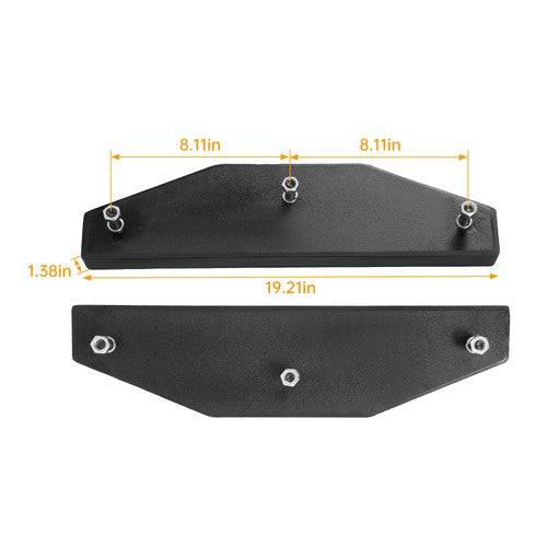 DURAFORCE For John Deere 310 310E 325 410 710 Backhoes 4 Stabilizer Street Pad #AT195669
