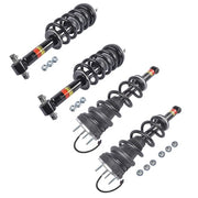 DURAFORCE 4Pcs Front Rear Shock Assys w/ Magnetic Fits Escalade Tahoe GMC Yukon XL 2021-24