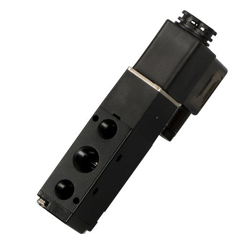 DURAFORCE 1/4" 5 Way 2 Position Namur Mount Directional Control Solenoid Air Valve 24V DC