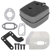 DURAFORCE For Husqvarna Ported 61 268 272 272XP 268K 272S Exhaust Muffler Deflector Kit