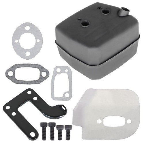 DURAFORCE For Husqvarna Ported 61 268 272 272XP 268K 272S Exhaust Muffler Deflector Kit