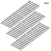 DURAFORCE Edging Nails Garden Anchoring Spikes 8 Inch 60 Pcs Plastic Spiral Landscape