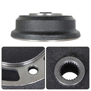 DURAFORCE 41038-0034 Front Brake Drum for Kawasaki Mule 3000, 3010, 4000 & 4010 2x4 4x4