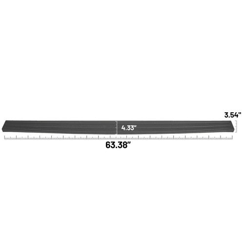 DURAFORCE For 2009-2014 Ford F150 Trunk Top Protector Cover Tailgate Molding Cap Spoiler