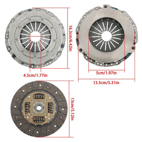 DURAFORCE For Kia Forte 2014-2016 L4 1.8L Transmission Clutch Kit with Release Bearing