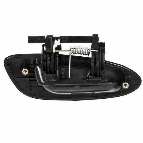 Rear Driver Left Outside Door Handle for Nissan Altima 2002 2006 Black Plastic