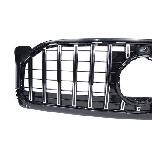 DURAFORCE For Mercedes X247 W247 GLB GLB250 2020-2023 Chrome GT Style Grill Front Grille