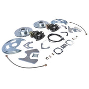 DURAFORCE Fits 1970-1981 GM F-Body Rear Disc Conversion Cross Drilled and Slotted Rotors