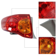 DURAFORCE For Toyota Corolla 09-10 1.8L 2.4L Driver Left Side Outer Brake Lamp Tail Light