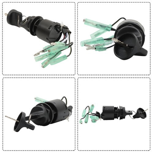 DURAFORCE Ignition Switch Control Assembly W/Key Part For Honda outboard 35100-ZV5-013
