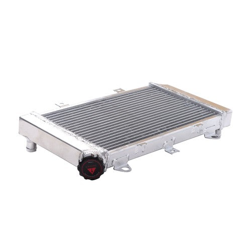 DURAFORCE Aluminum Radiator with cap for Kawasaki Mule 2500 2510 2520 1993-2000 39061-1270